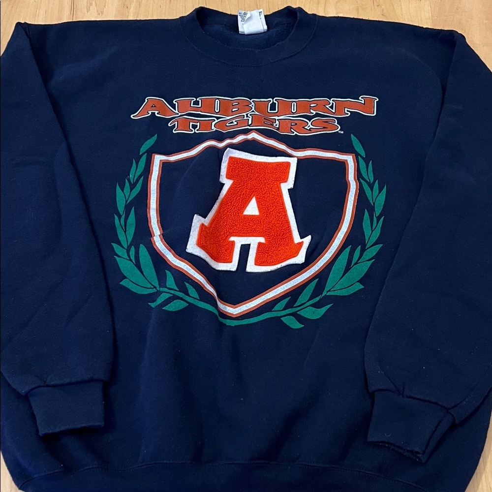 VTG Auburn Tigers Navy Blue Sweater